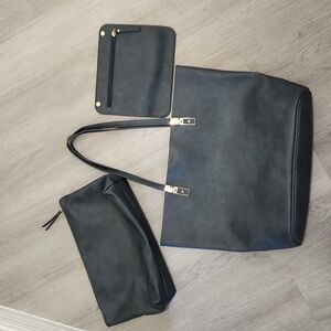 Sasha + Sofi 3pc Bag. Vegan Leather